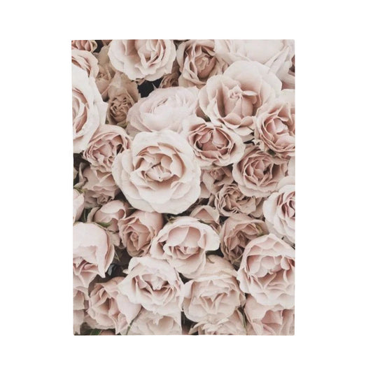 Light Pink Roses Blanket