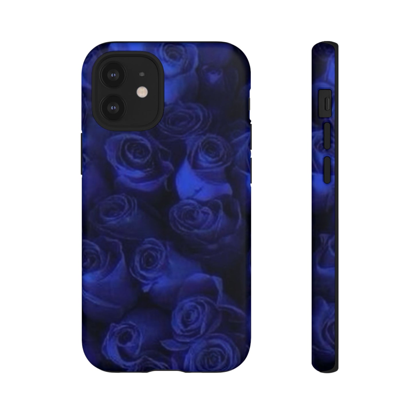 Dark Blue Roses Tough Phone Case