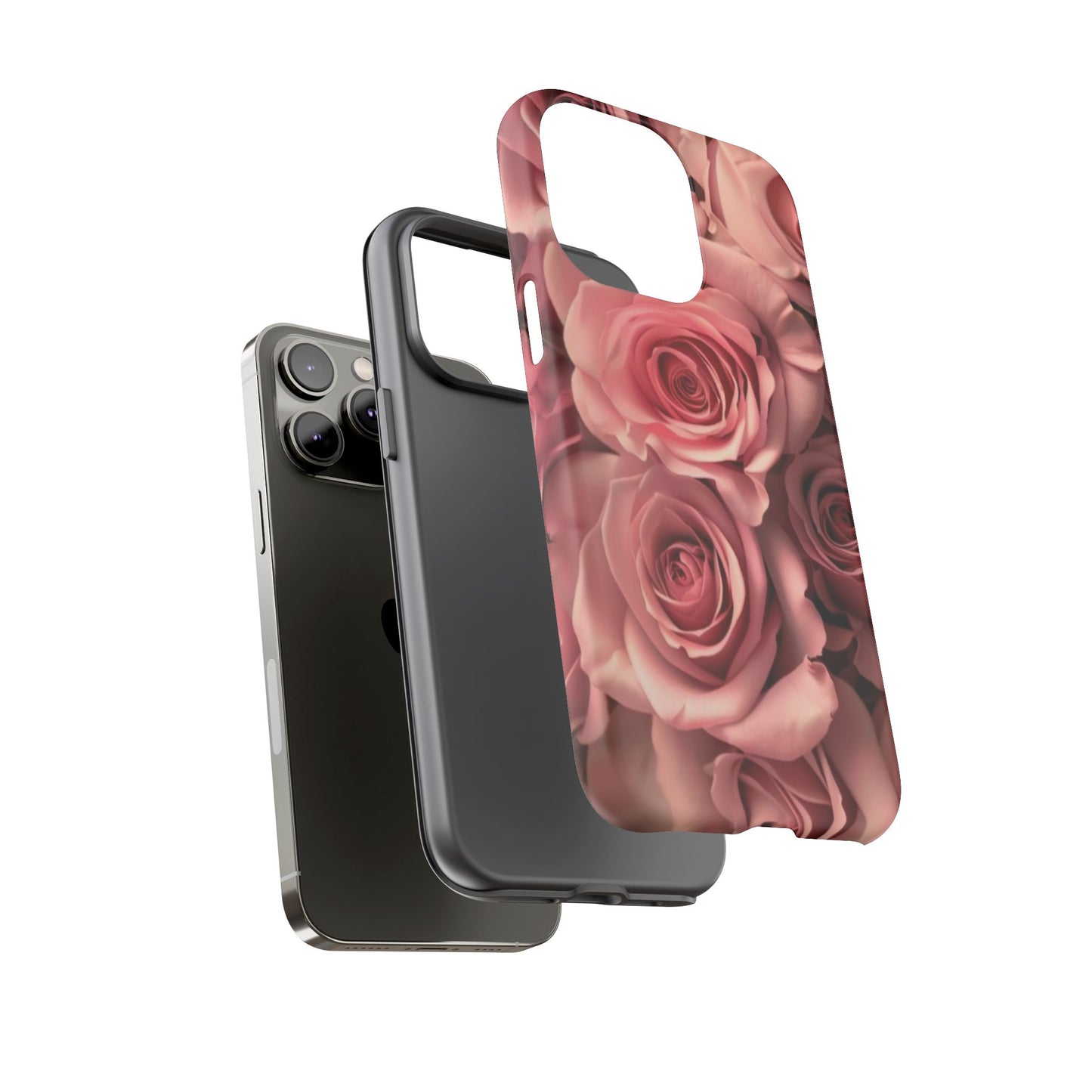 Pink Roses Tough Phone Case