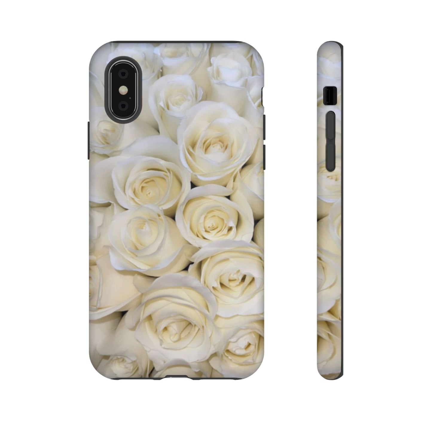 White Roses Tough Phone Case
