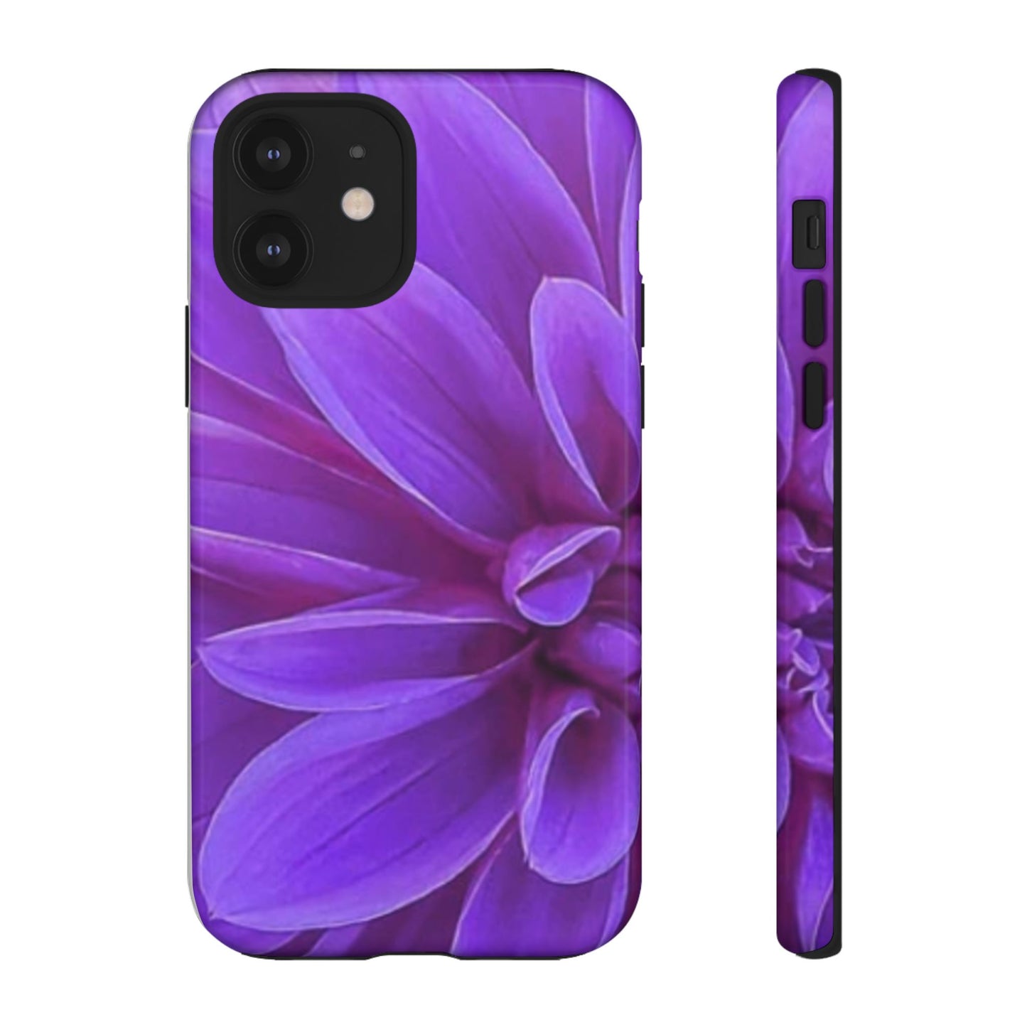 Purple Dahlia Tough Phone Case