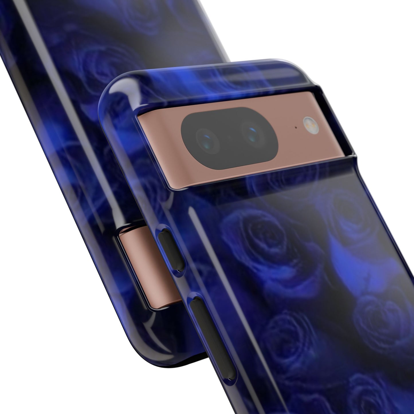 Dark Blue Roses Tough Phone Case