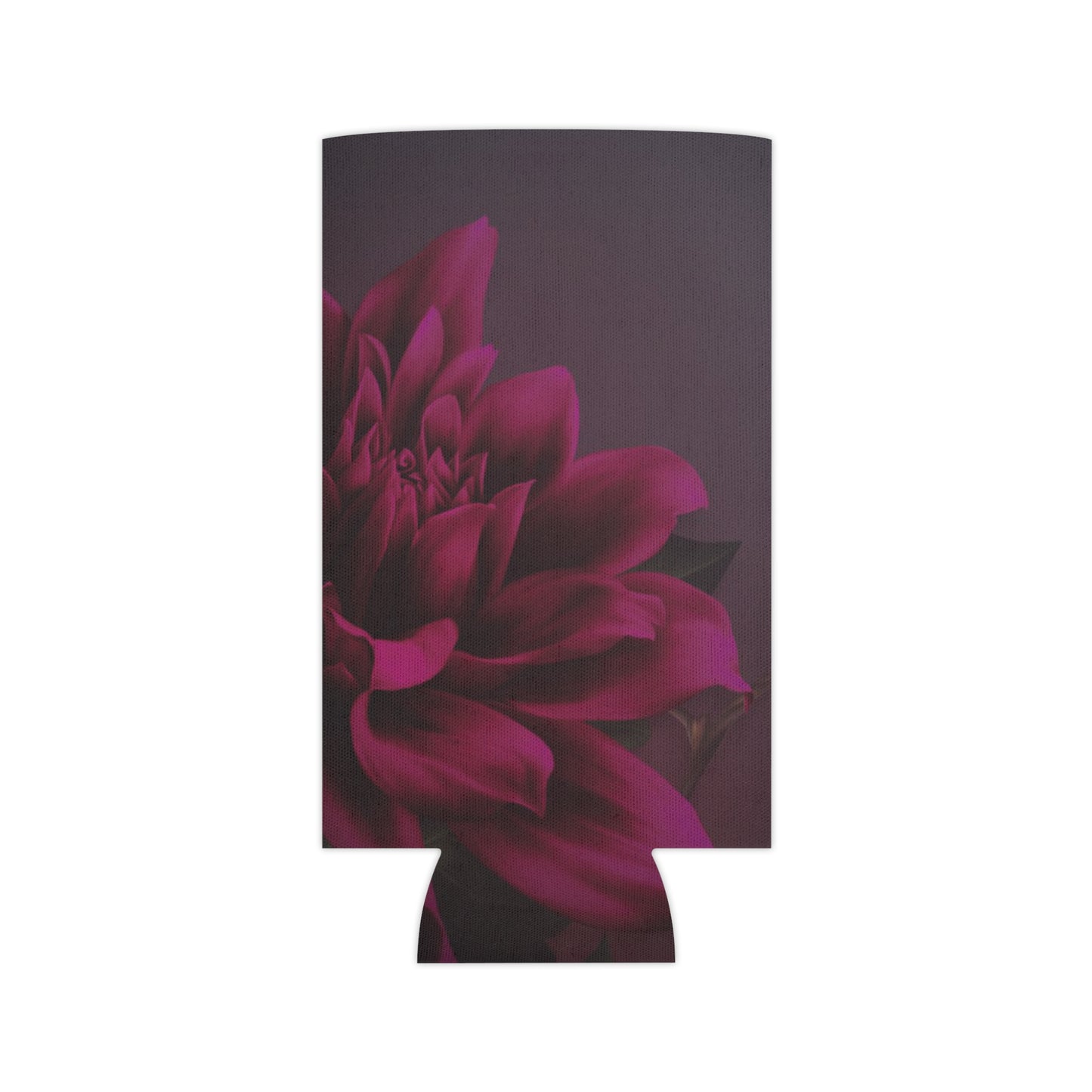 Magenta Dahlia Can Cooler
