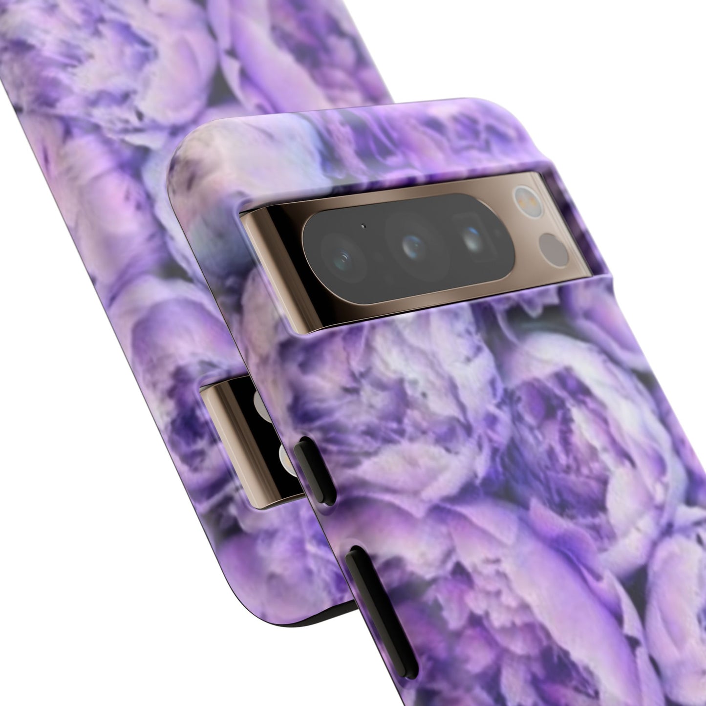 Purple Peony Tough Phone Case