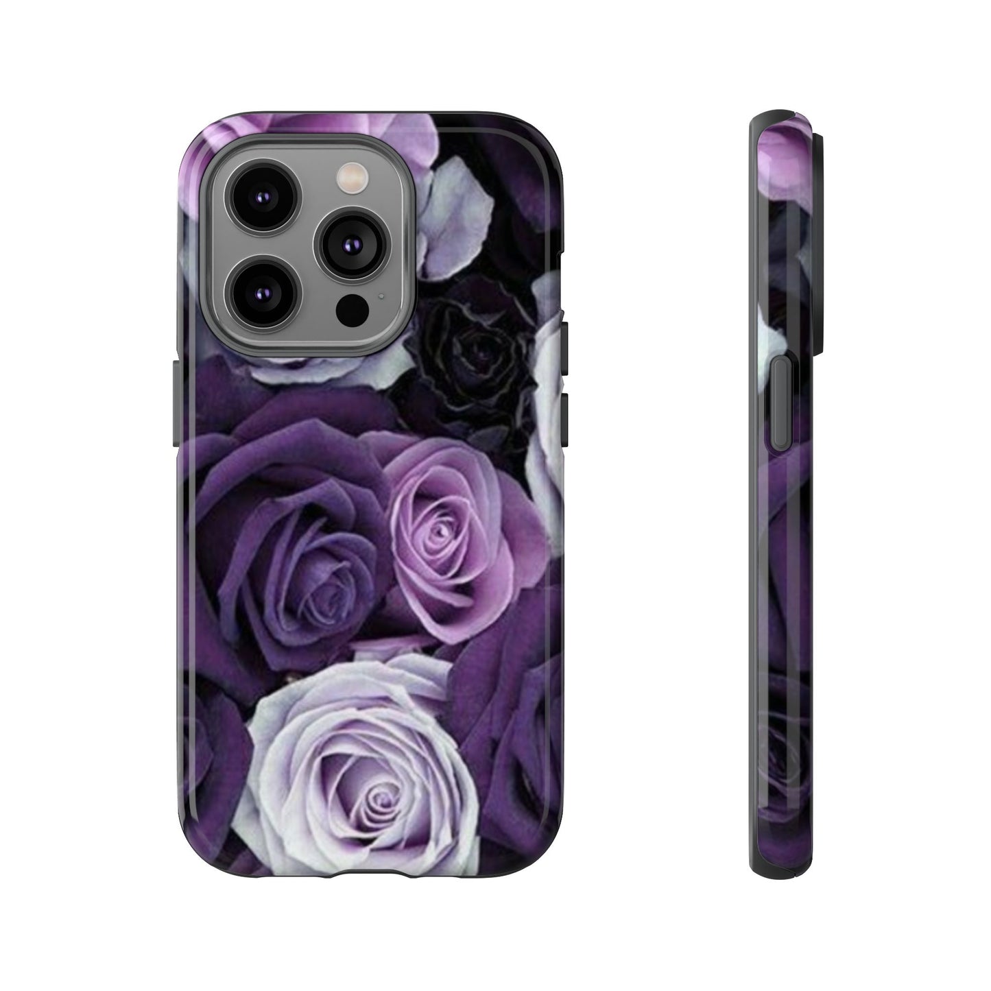 Purple Roses Tough Phone Case