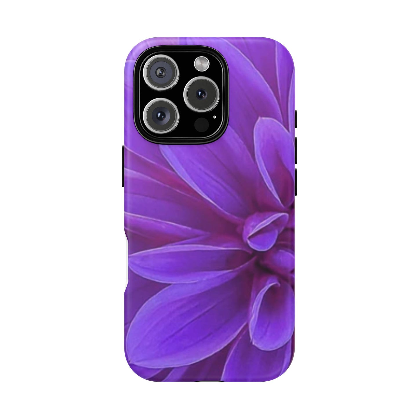 Purple Dahlia Tough Phone Case