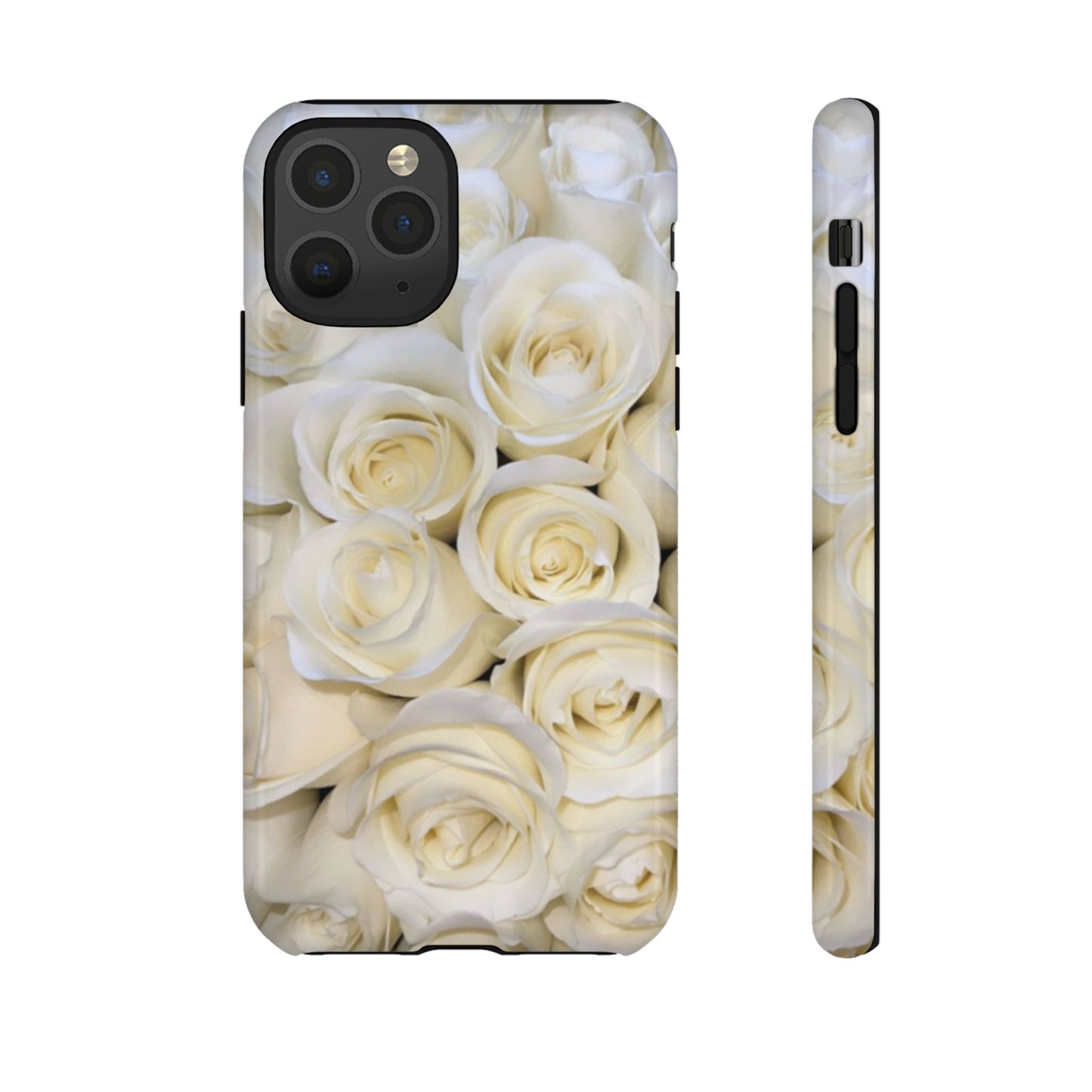 White Roses Tough Phone Case