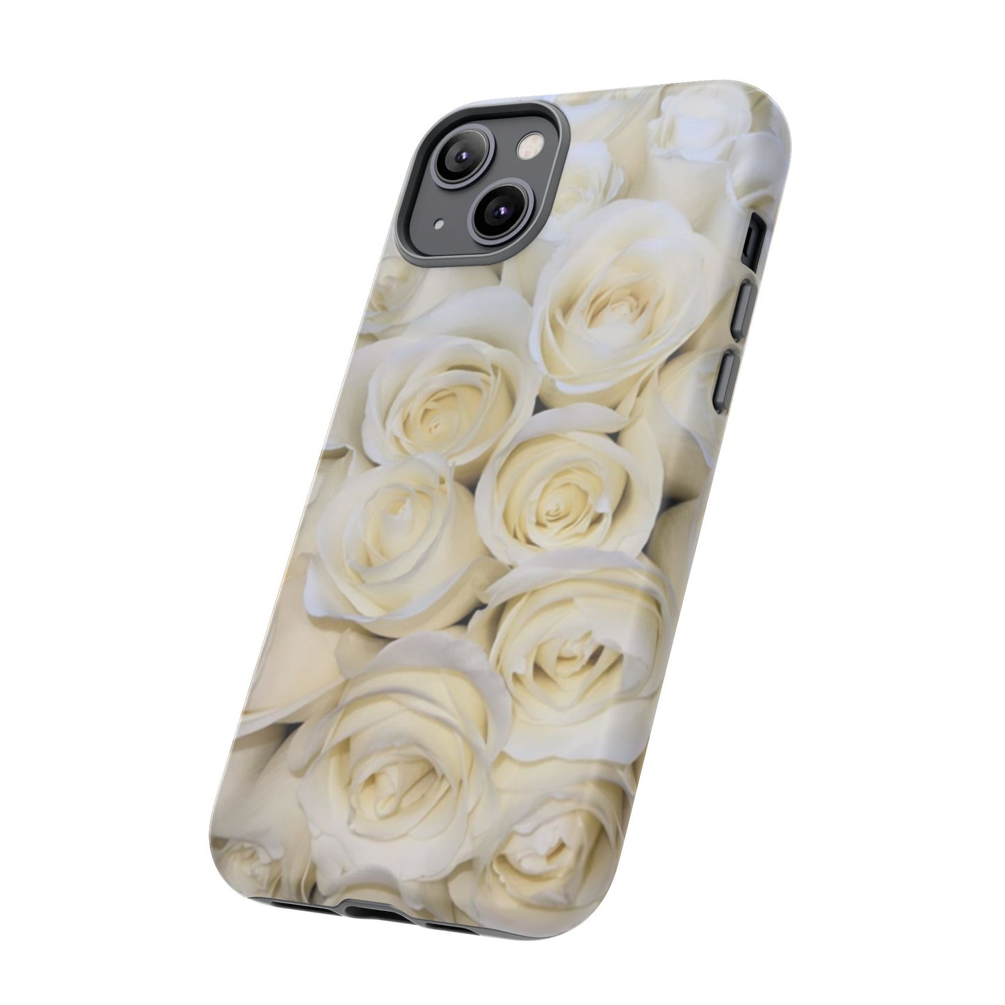 White Roses Tough Phone Case