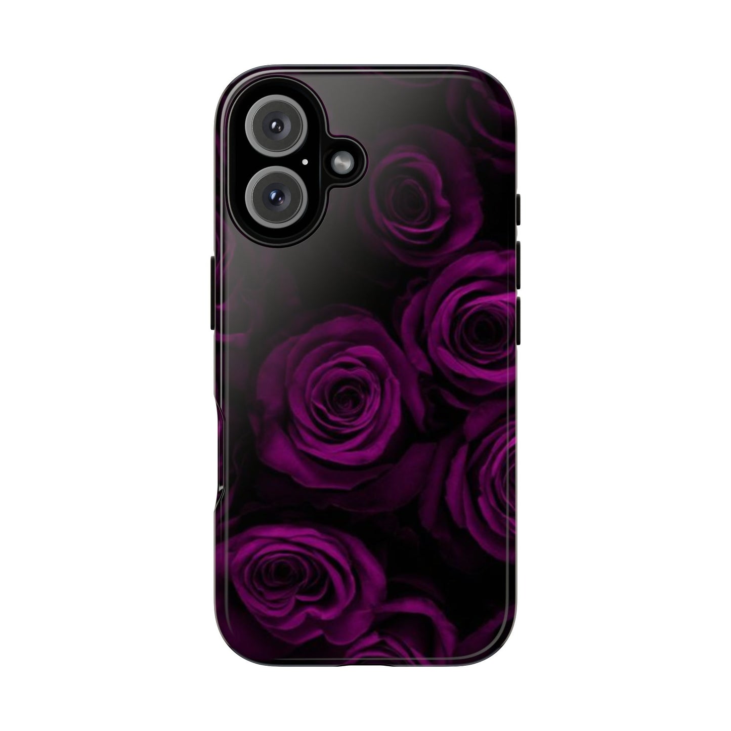 Dark Purple Roses Phone Tough Case