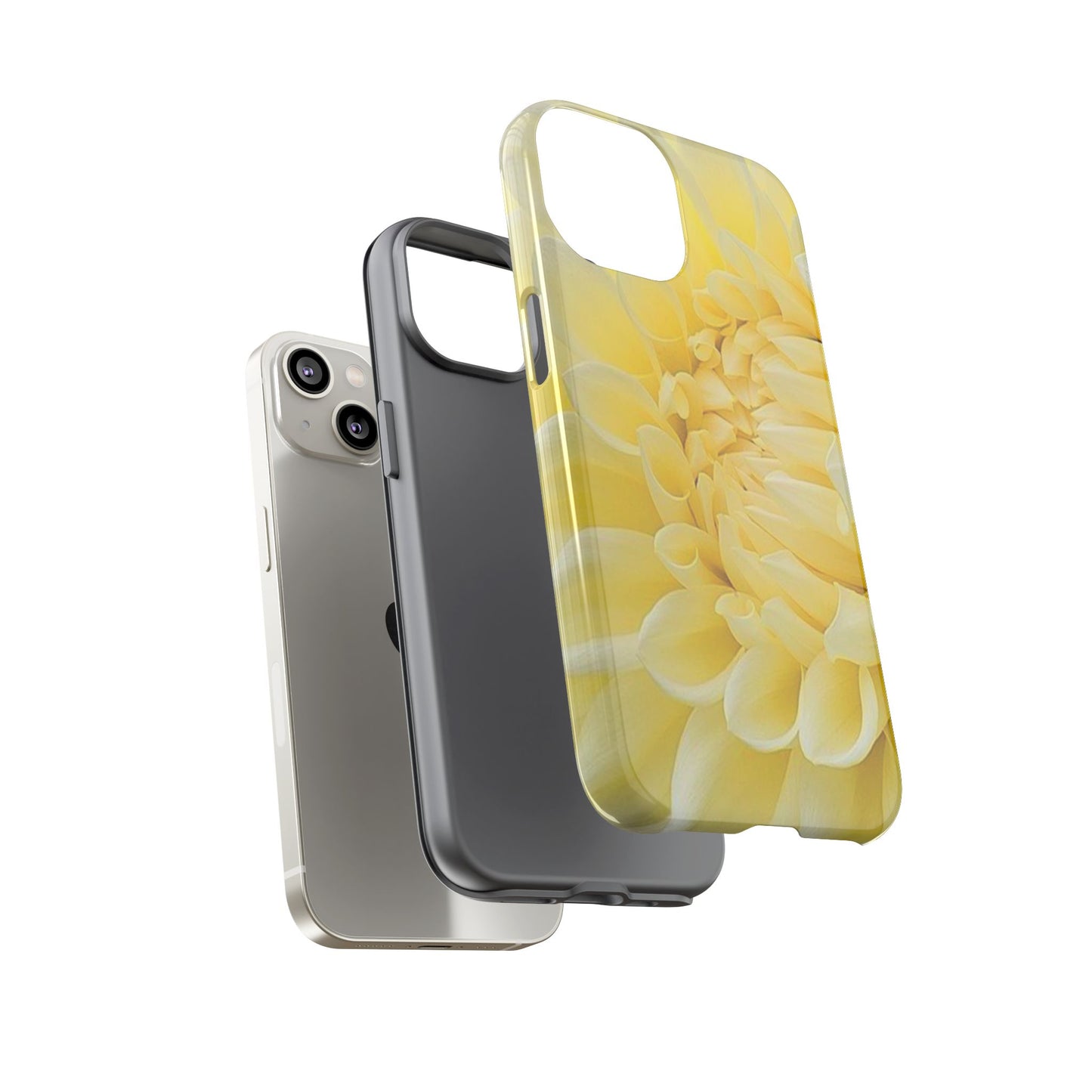 Yellow Dahlia Phone Tough Case