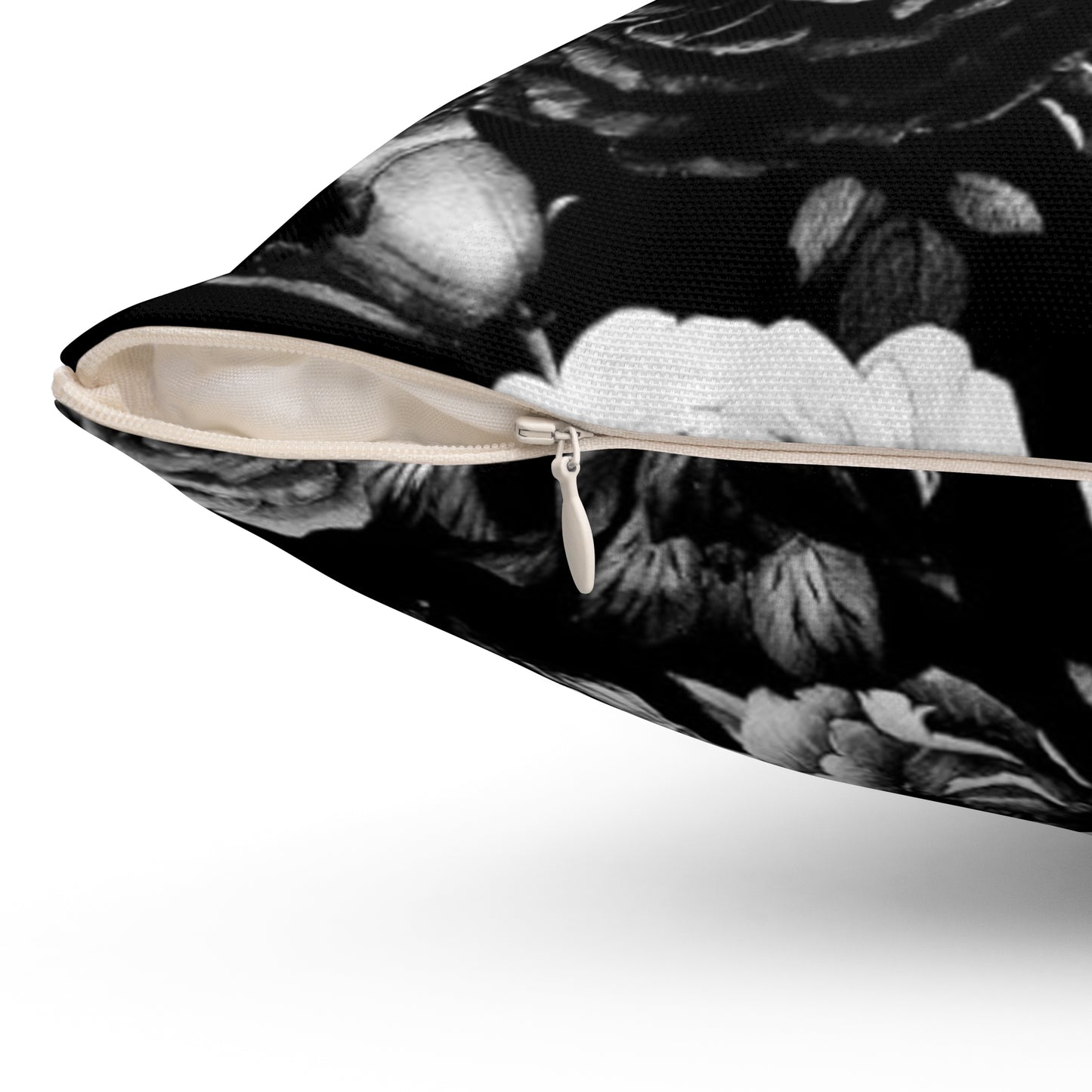Black & White Square Pillow