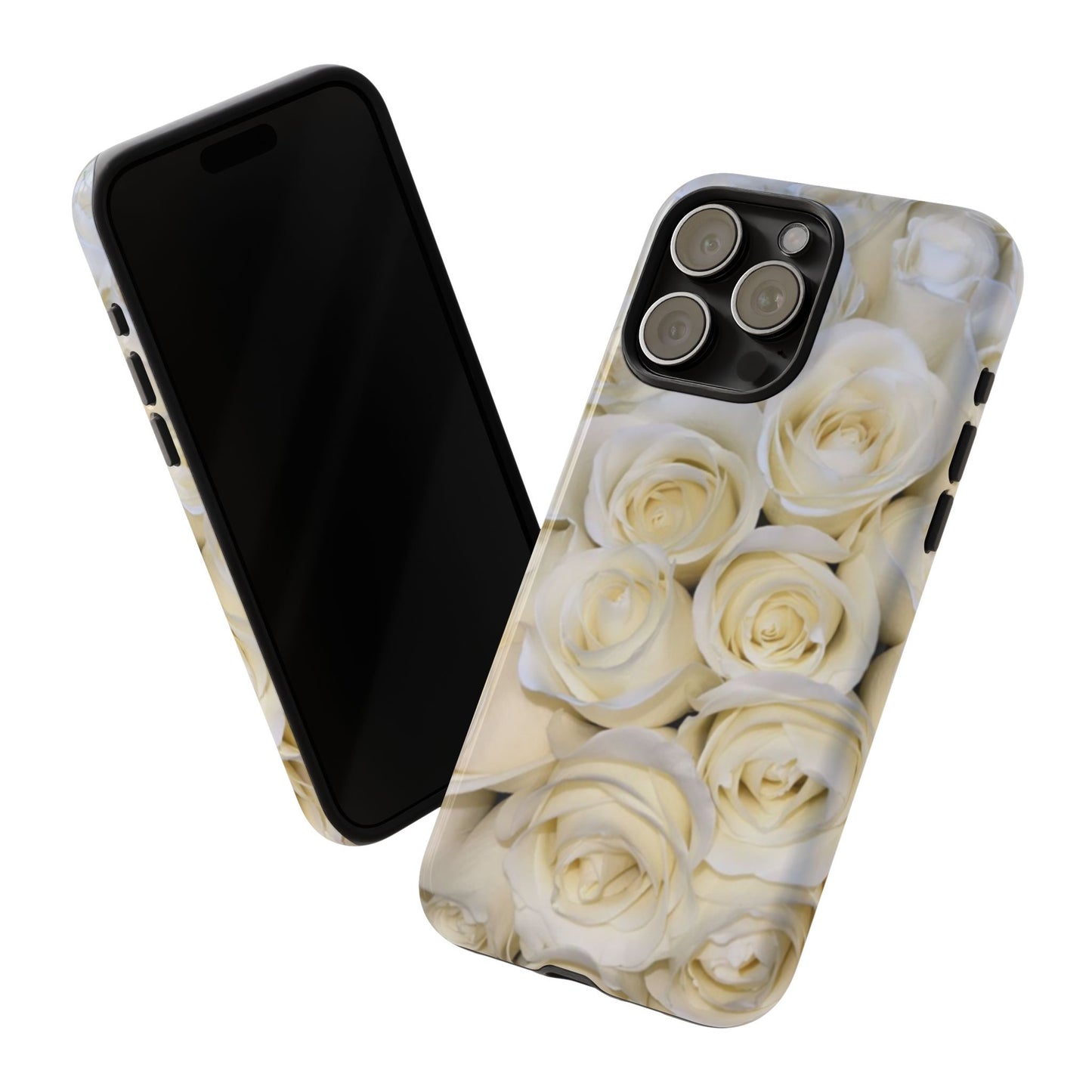 White Roses Tough Phone Case