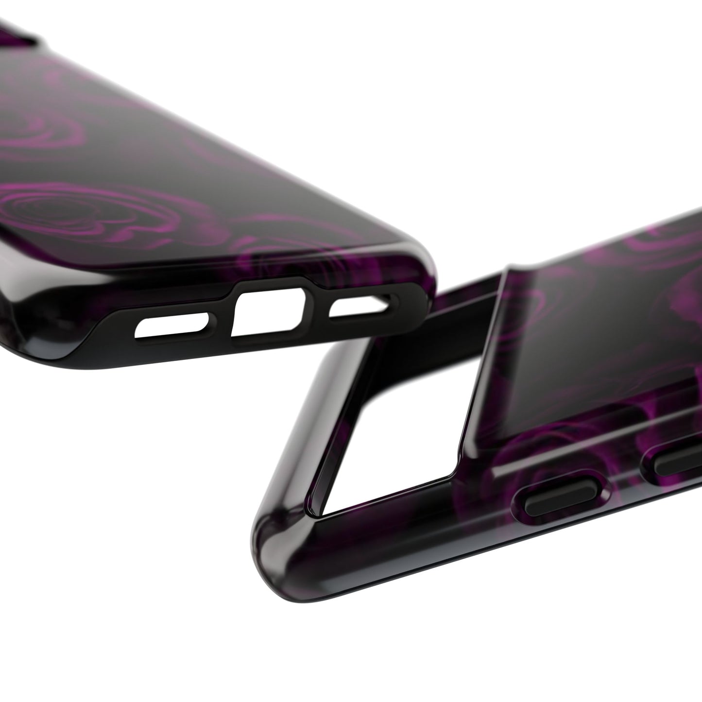 Dark Purple Roses Phone Tough Case