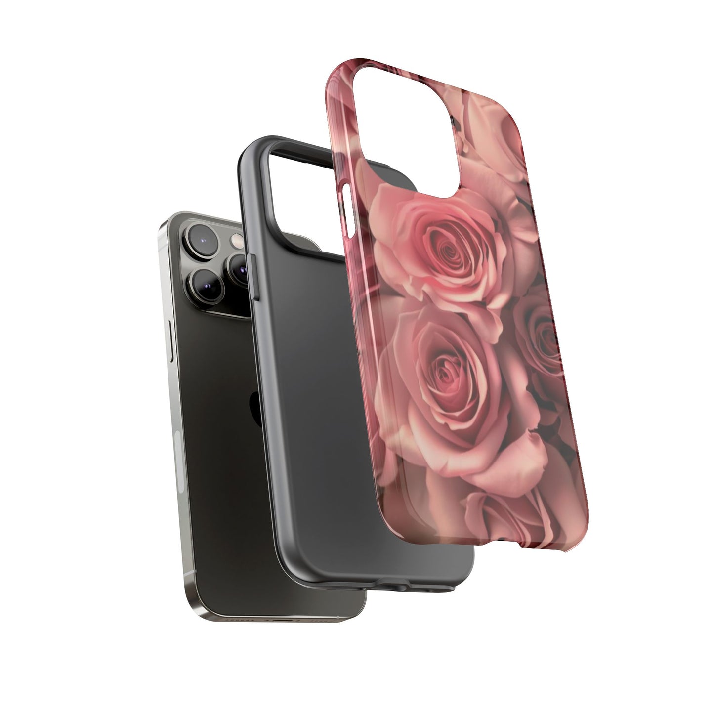 Pink Roses Tough Phone Case