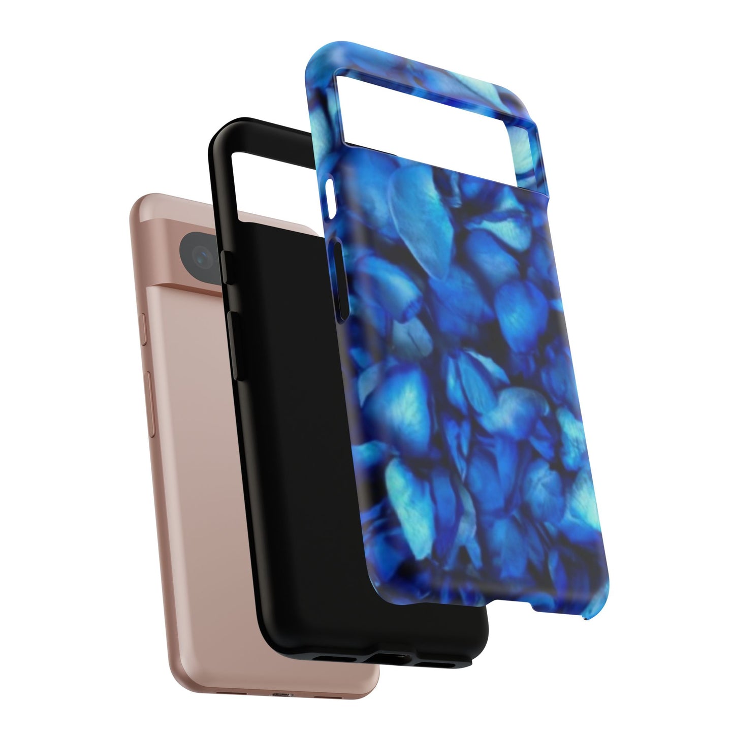 Blue Petals Tough Phone Case