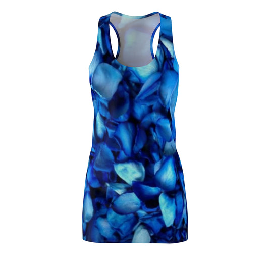 Blue Petals Racerback Dress