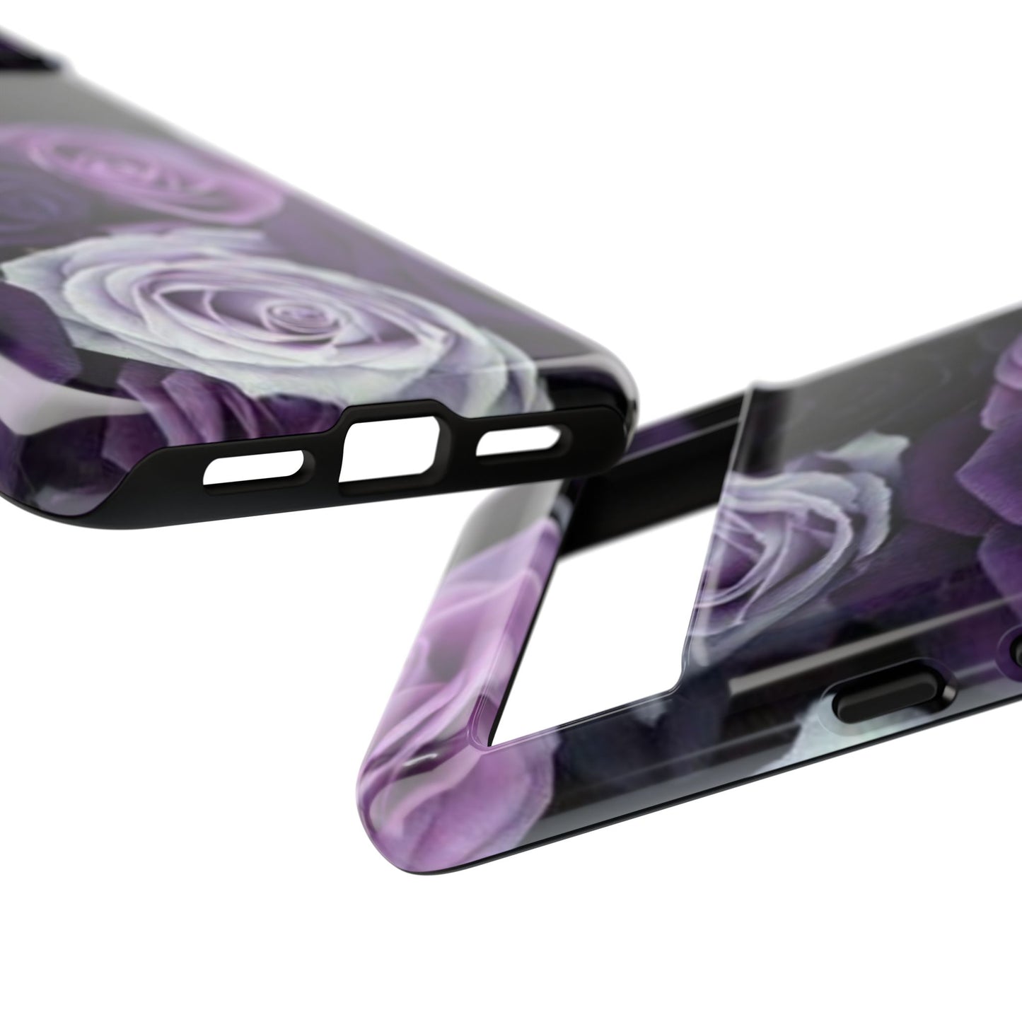 Purple Roses Tough Phone Case