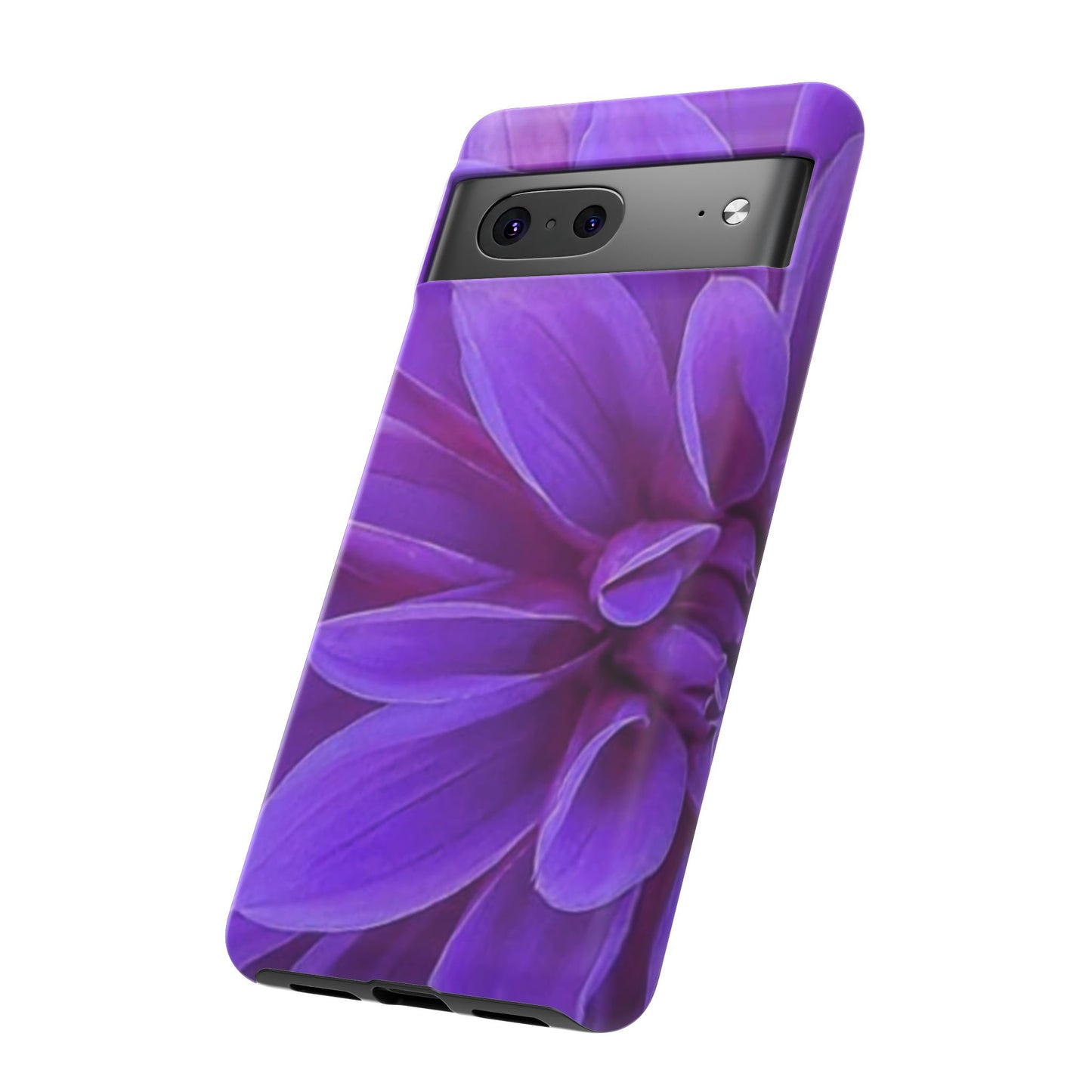 Purple Dahlia Tough Phone Case