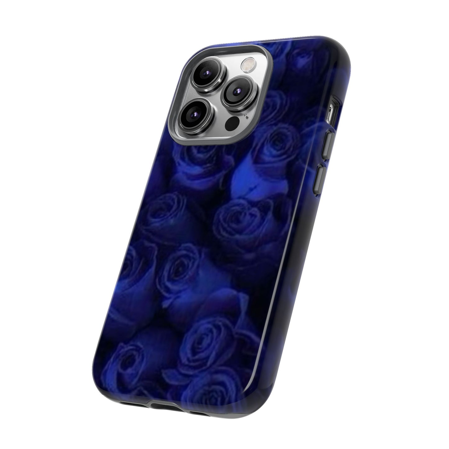 Dark Blue Roses Tough Phone Case