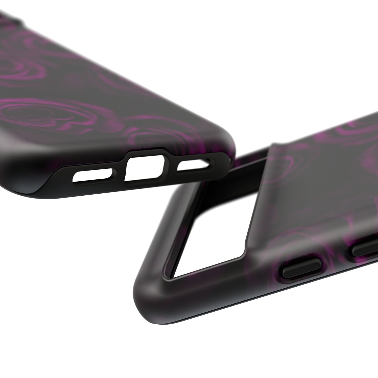 Dark Purple Roses Phone Tough Case