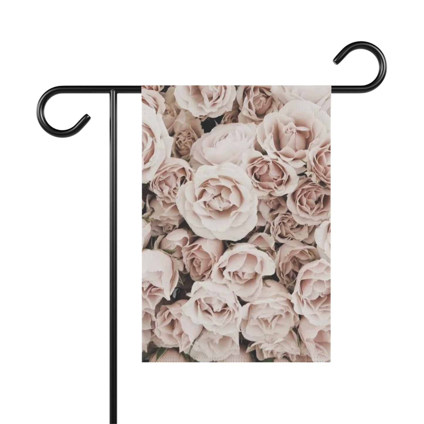 Light Pink Floral Garden and House Banner – Romantic Porch Decor