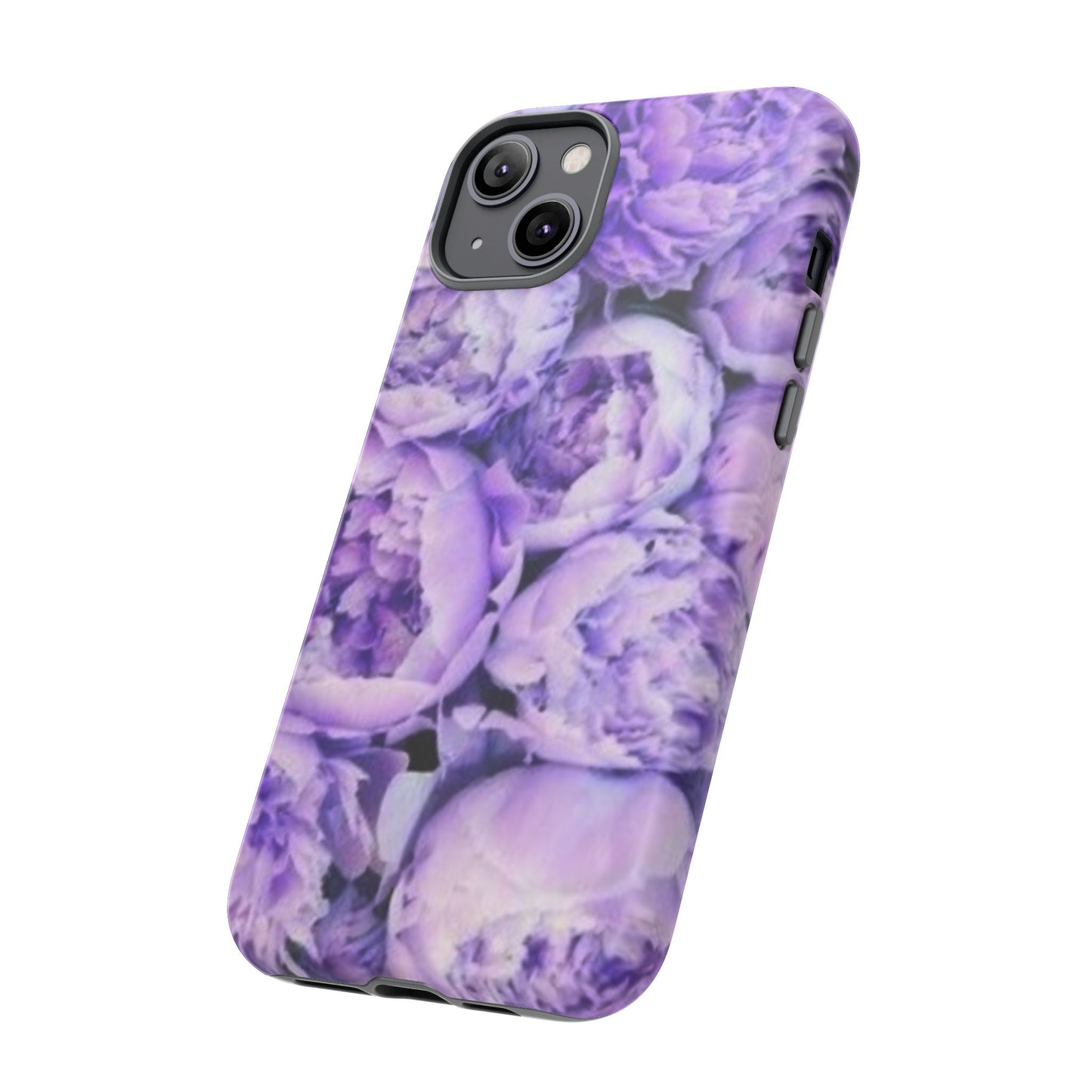 Purple Peony Tough Phone Case