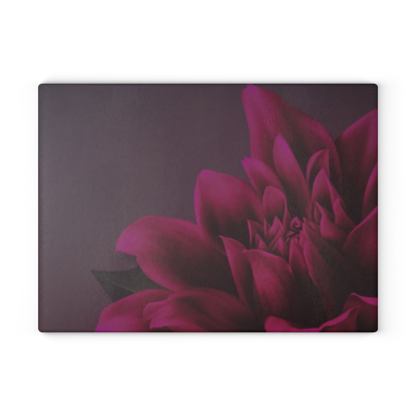 Magenta Dahlia Cutting Board