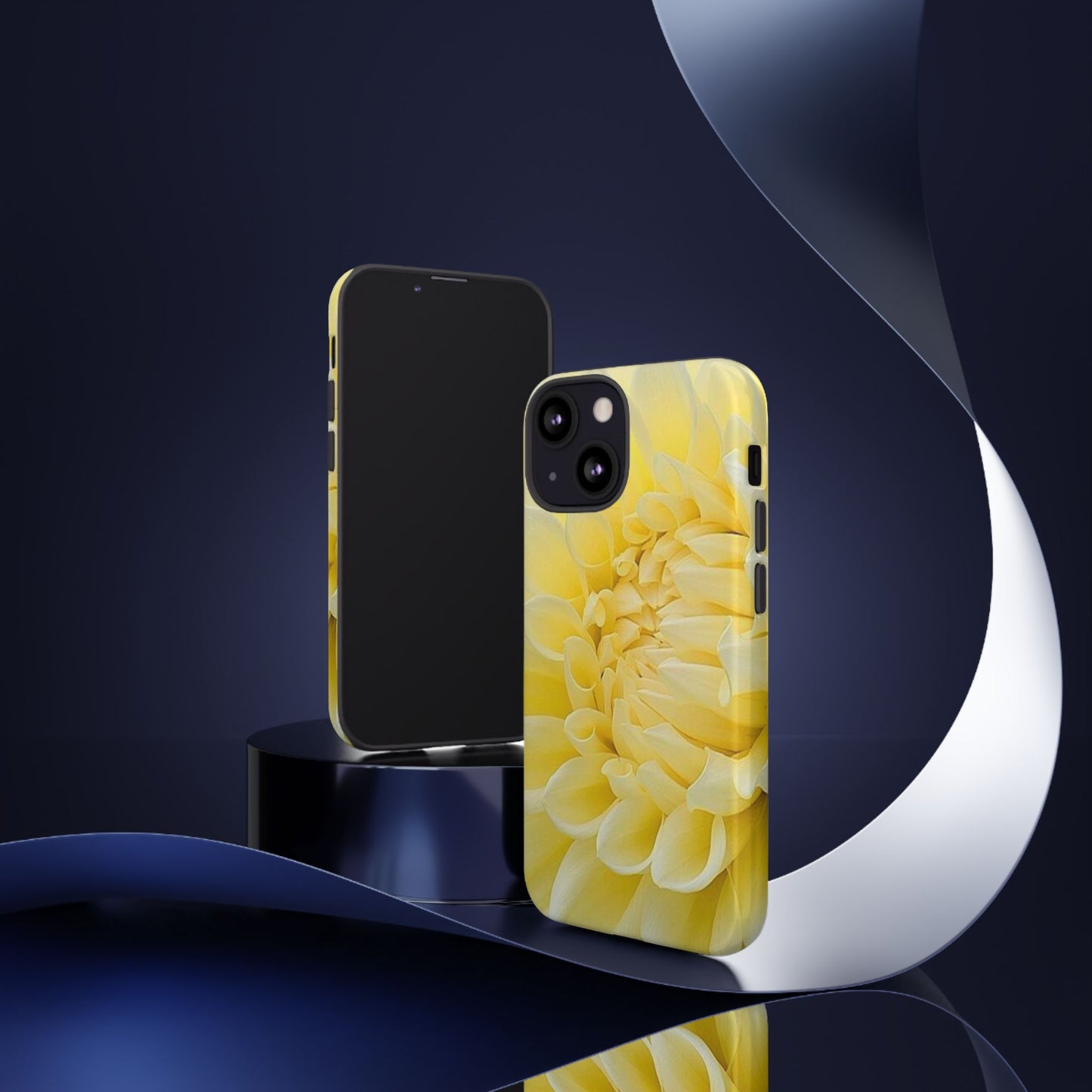 Yellow Dahlia Phone Tough Case
