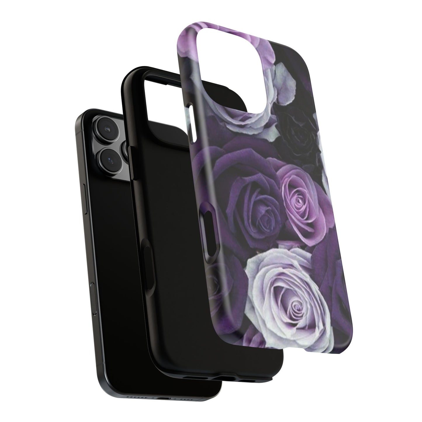 Purple Roses Tough Phone Case