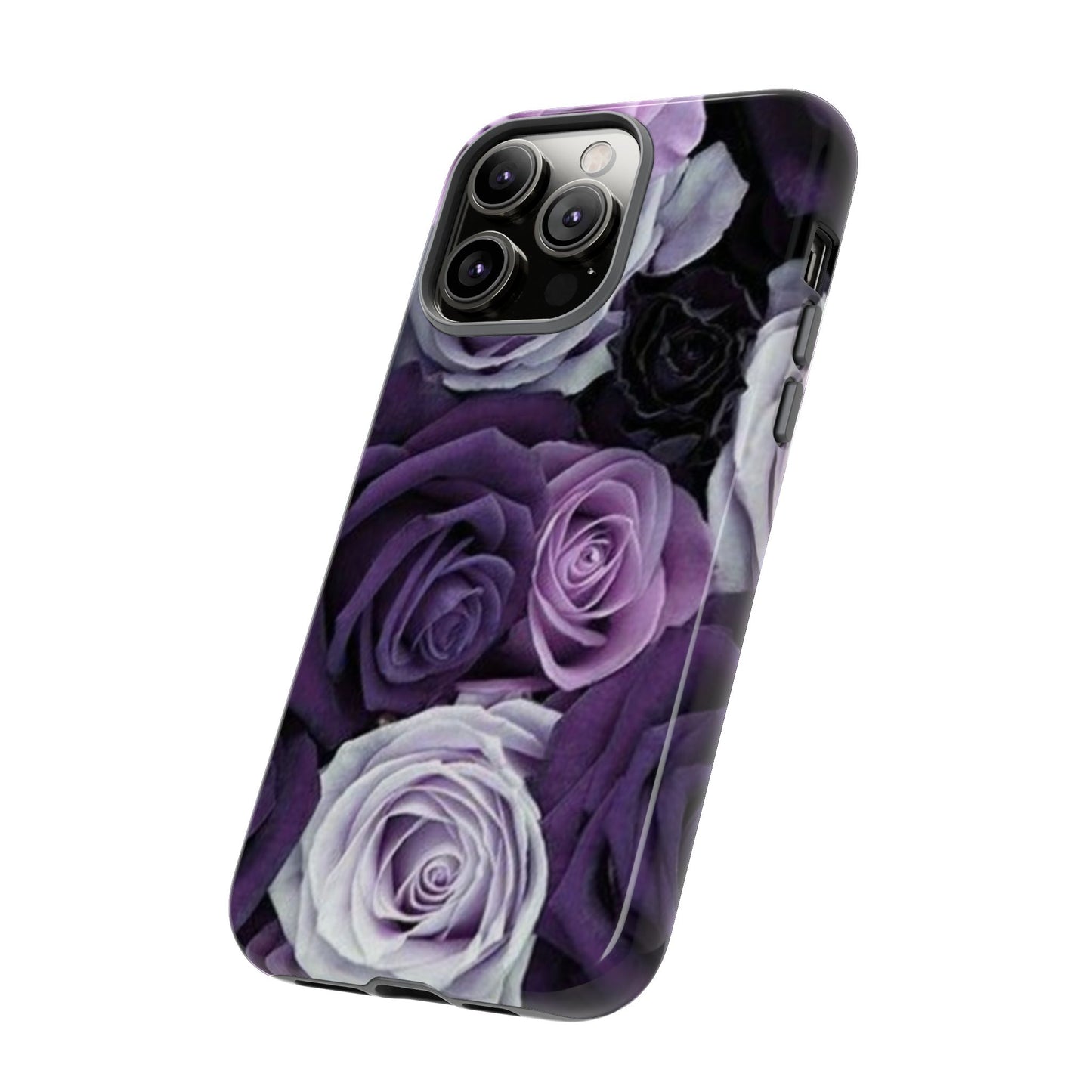 Purple Roses Tough Phone Case