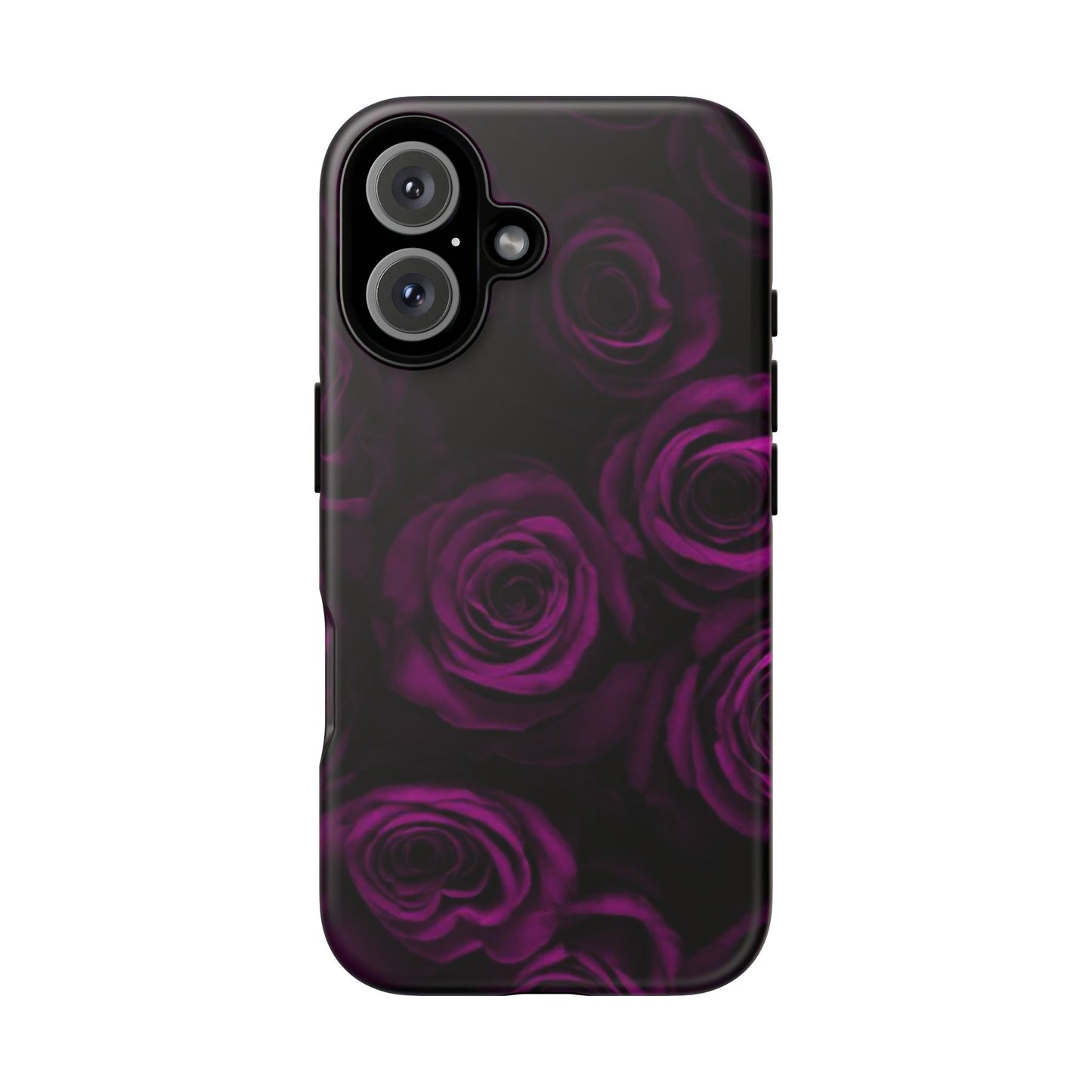 Dark Purple Roses Phone Tough Case