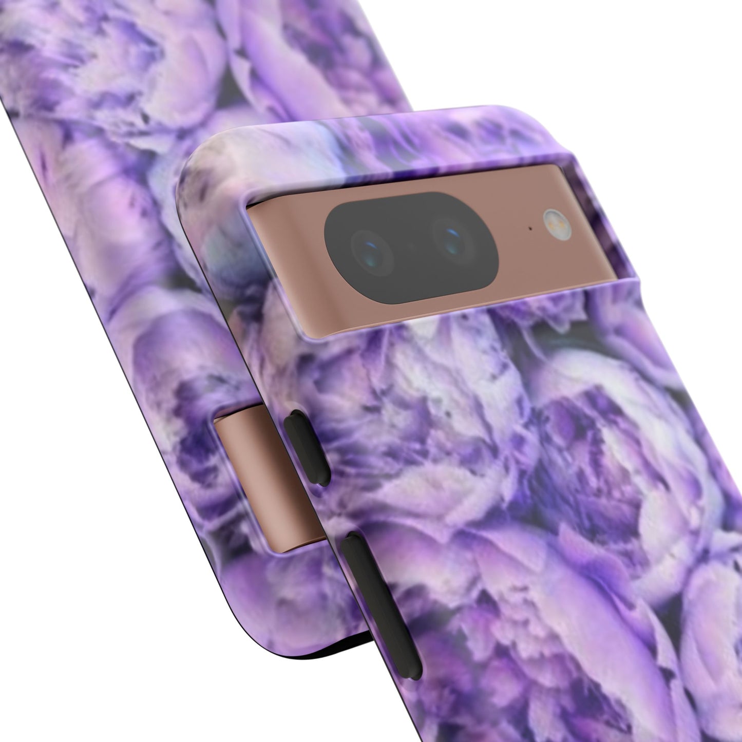 Purple Peony Tough Phone Case