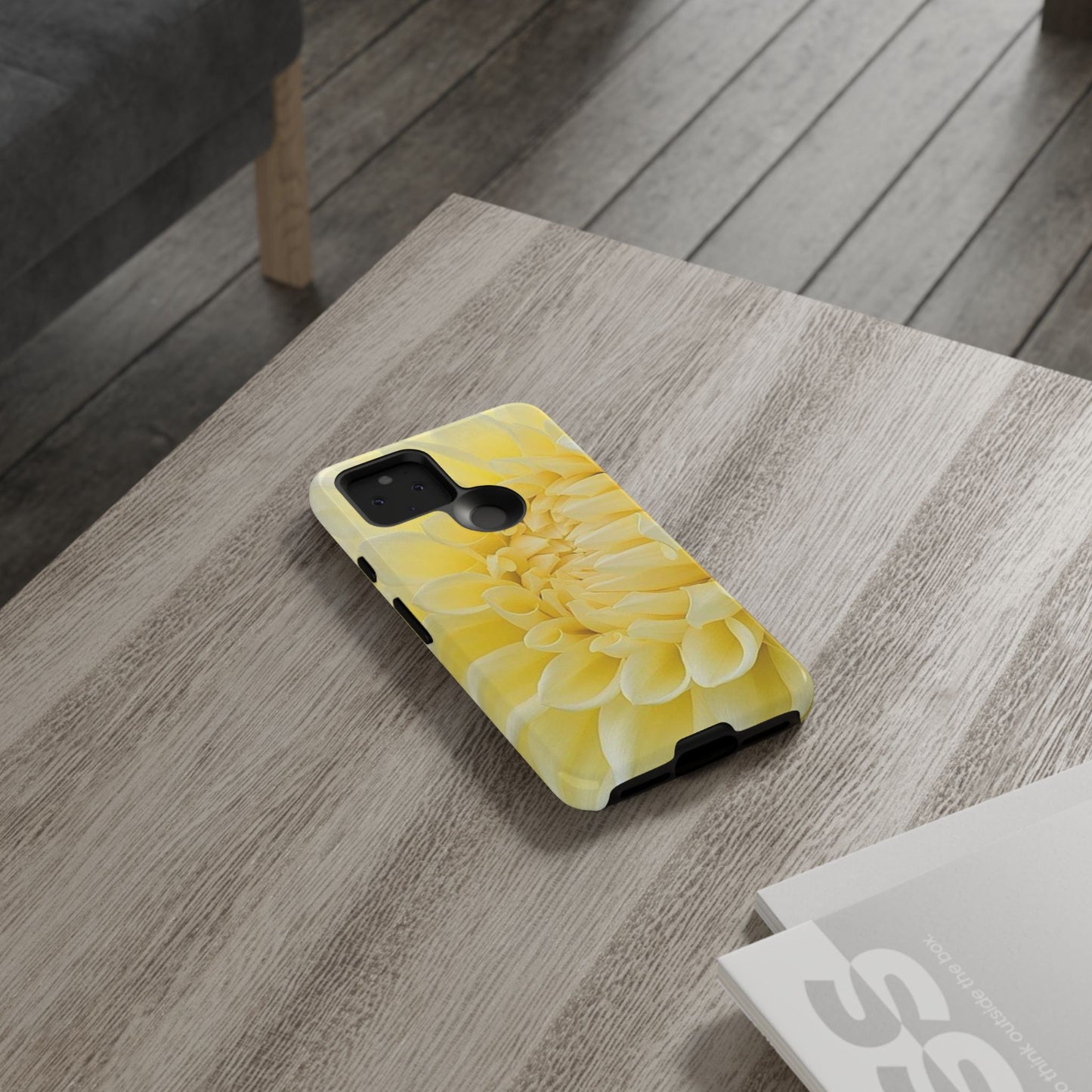 Yellow Dahlia Phone Tough Case