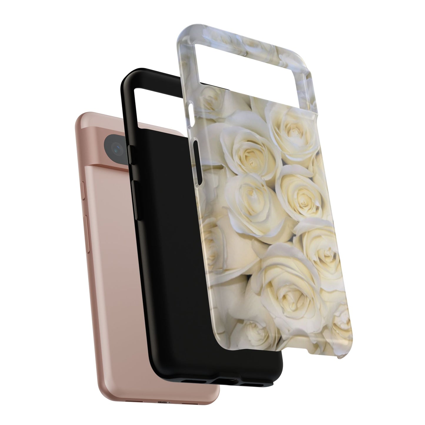 White Roses Tough Phone Case