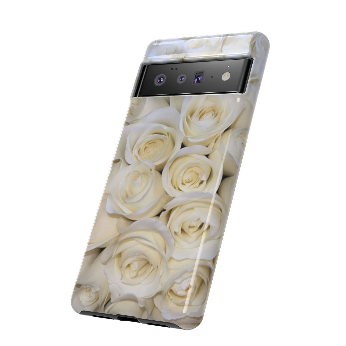 White Roses Tough Phone Case