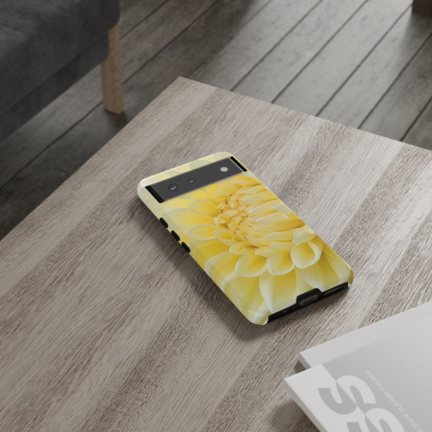 Yellow Dahlia Phone Tough Case