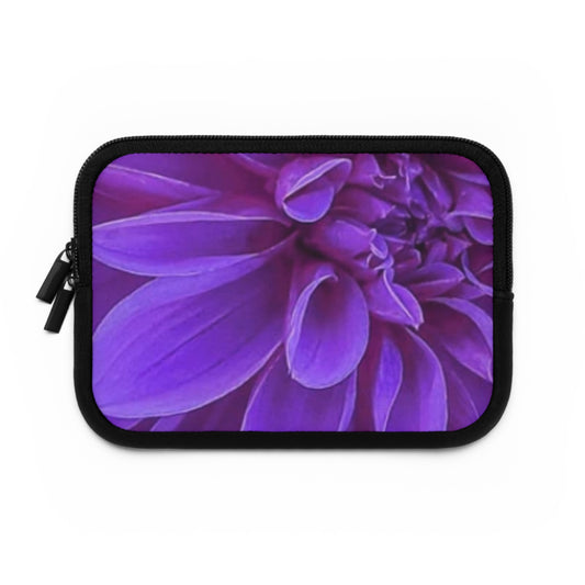 Purple Dahlia Laptop Sleeve