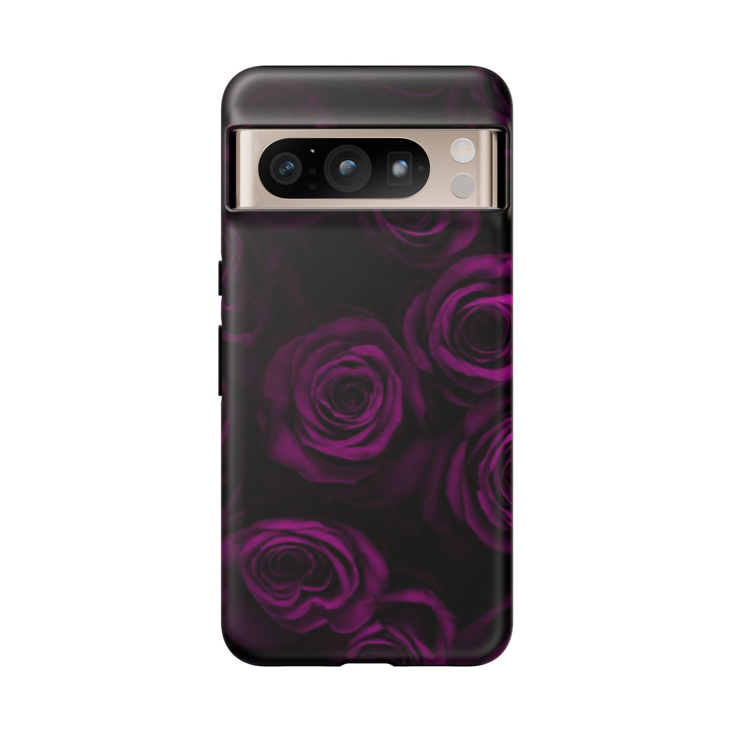 Dark Purple Roses Phone Tough Case