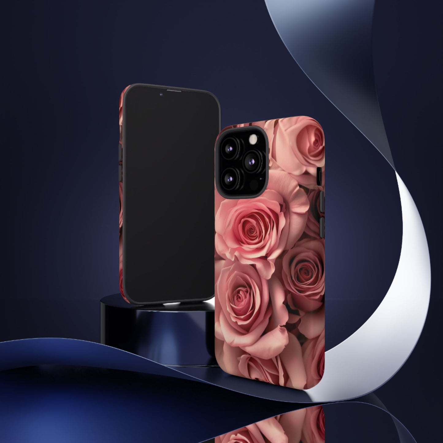 Pink Roses Tough Phone Case