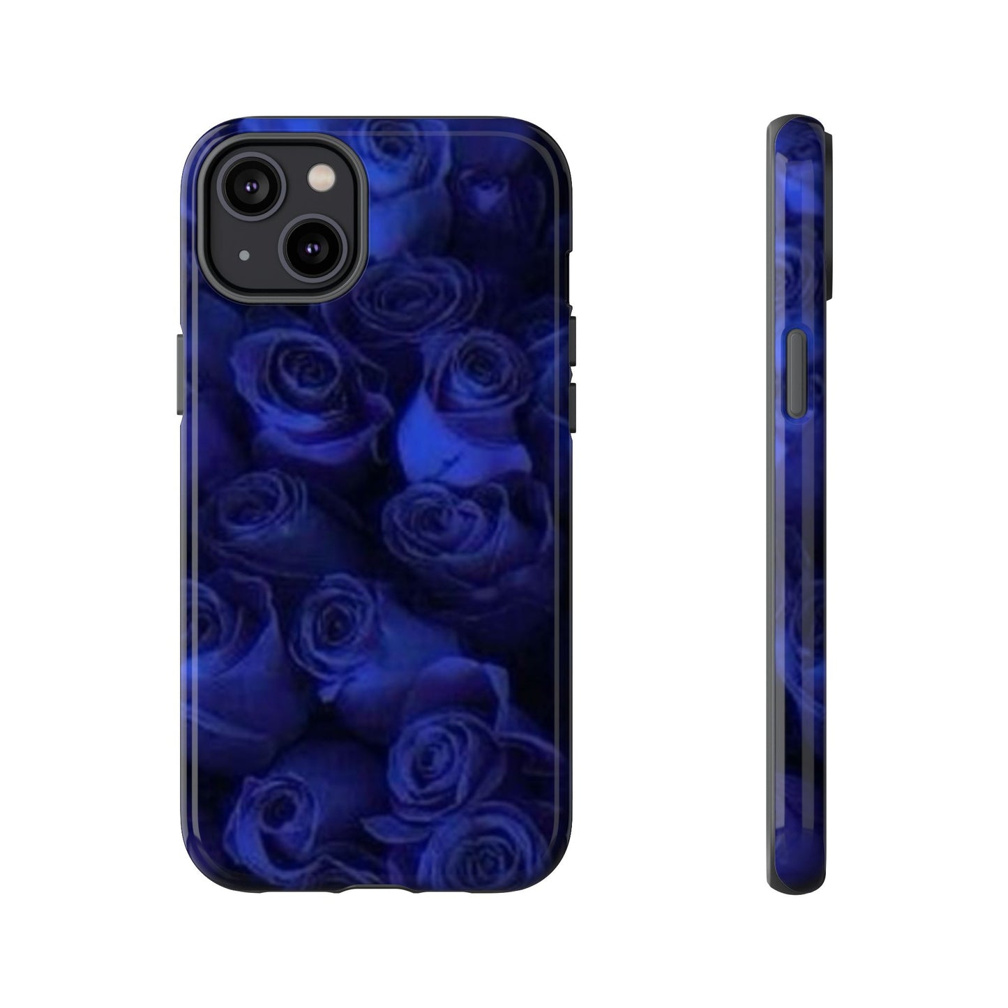 Dark Blue Roses Tough Phone Case
