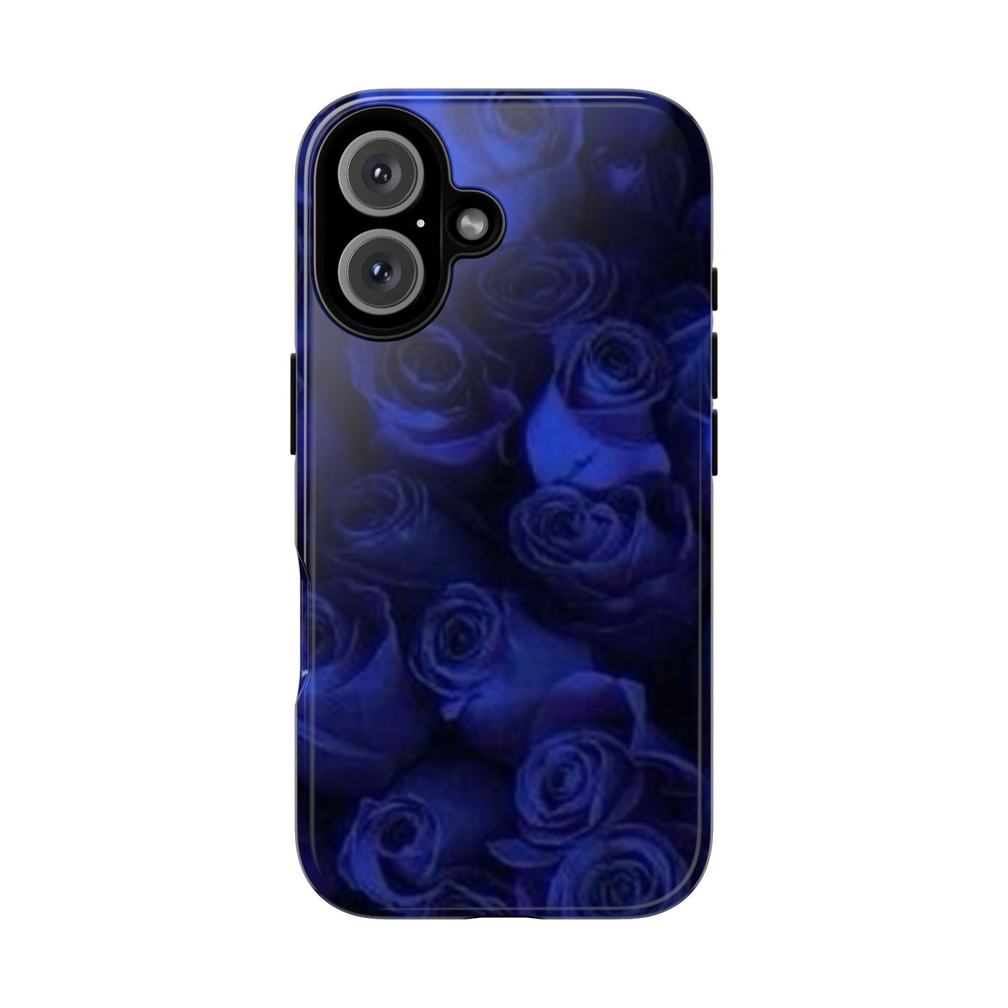 Dark Blue Roses Tough Phone Case