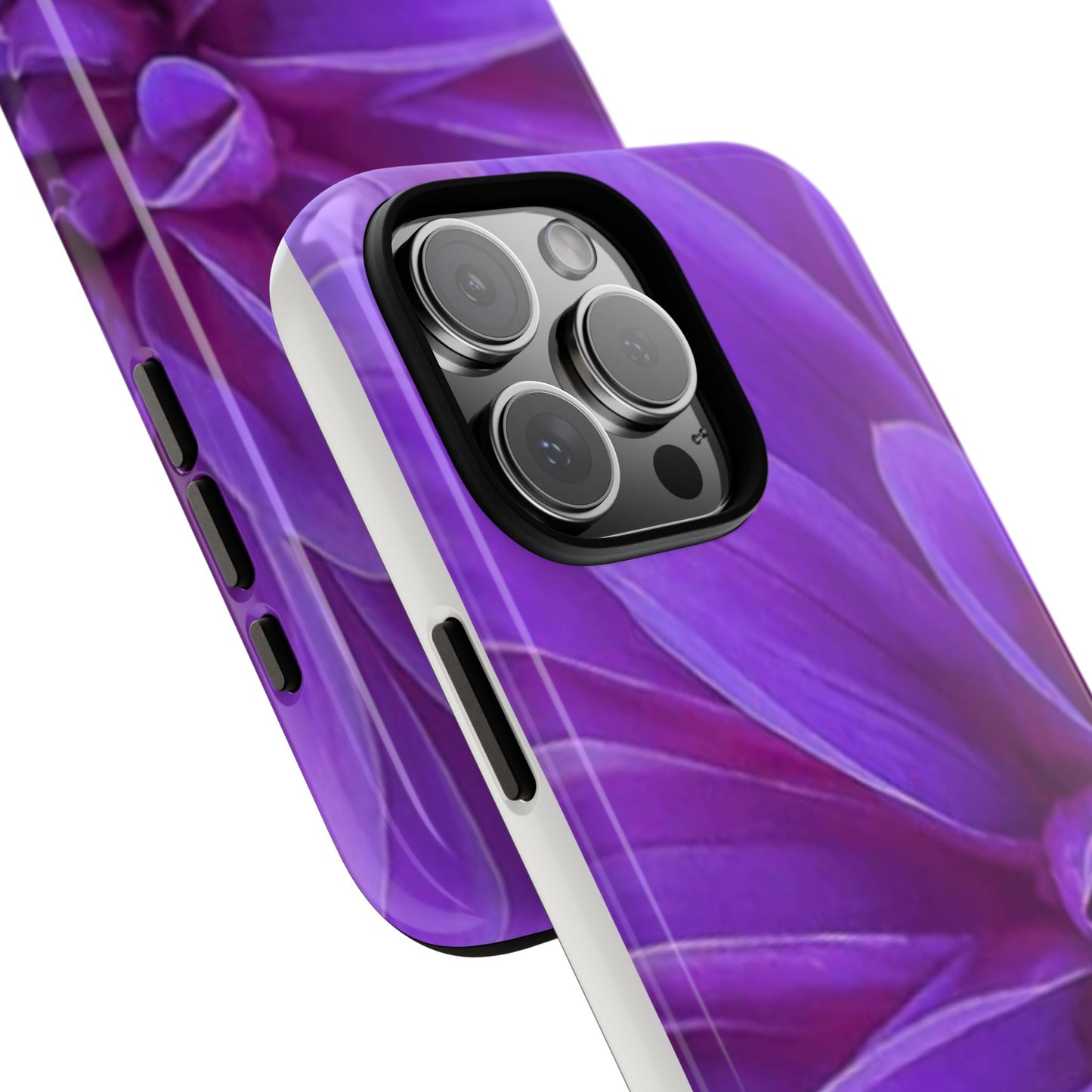 Purple Dahlia Tough Phone Case
