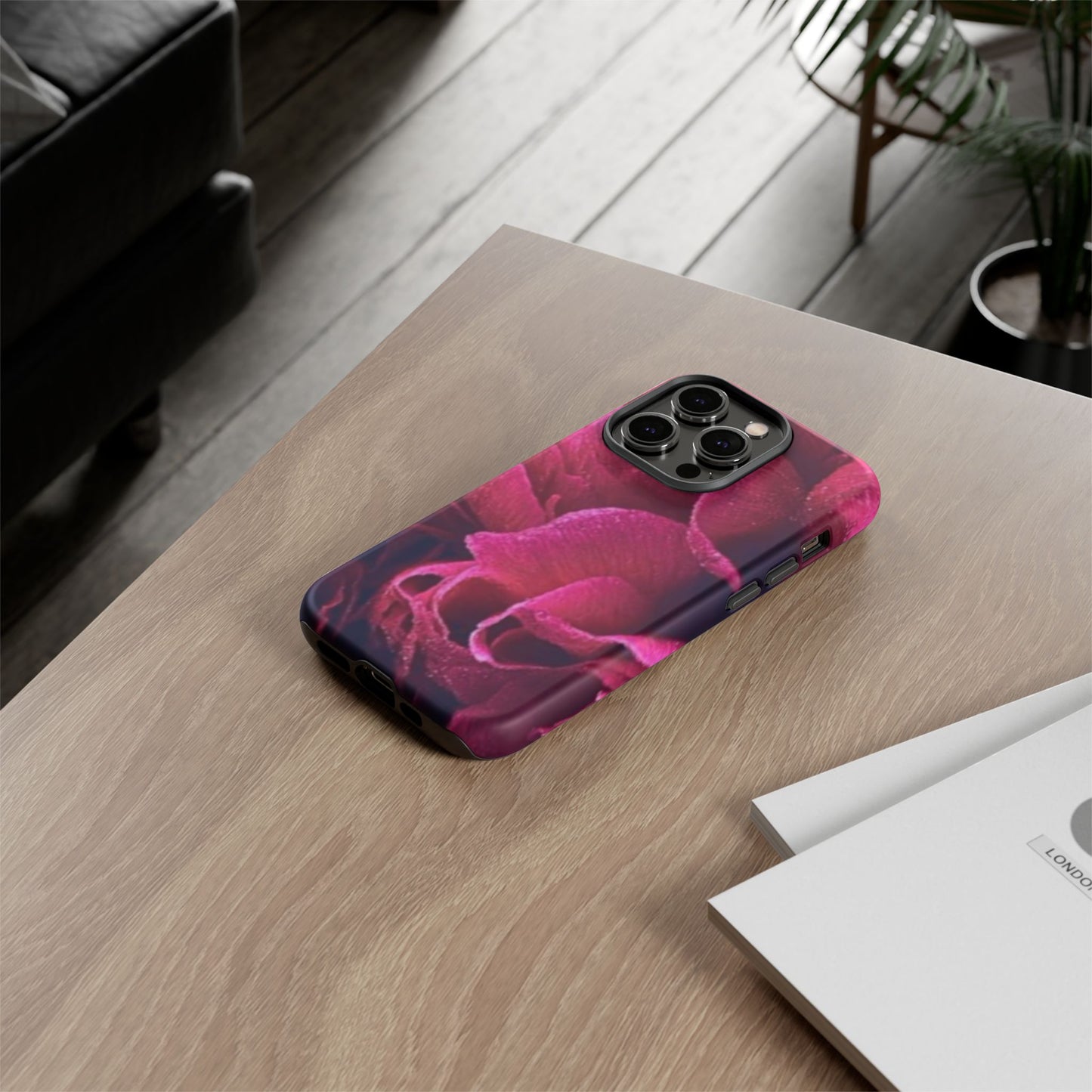 Magenta Tough Phone Case