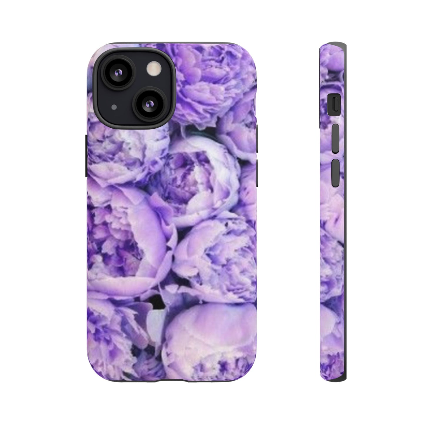 Purple Peony Tough Phone Case