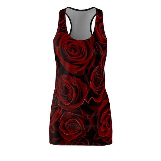 Red Roses Racerback Dress