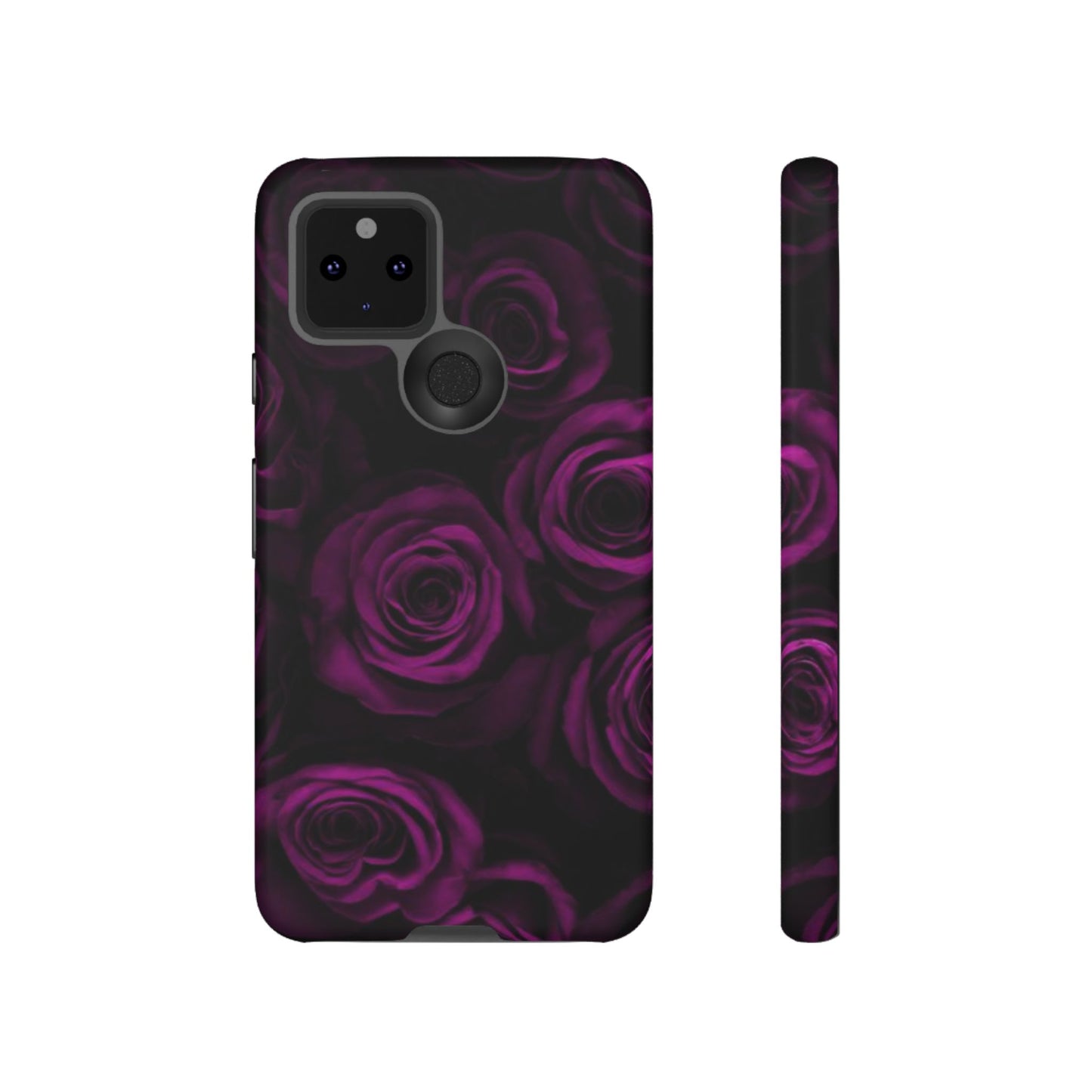 Dark Purple Roses Phone Tough Case