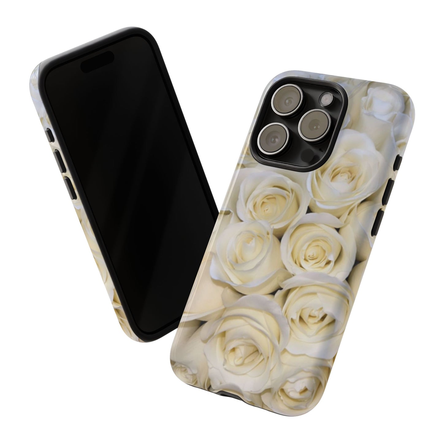 White Roses Tough Phone Case