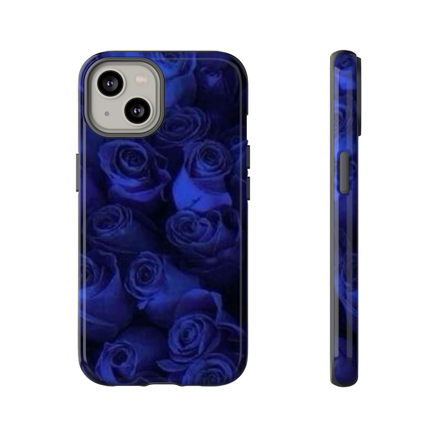 Dark Blue Roses Tough Phone Case