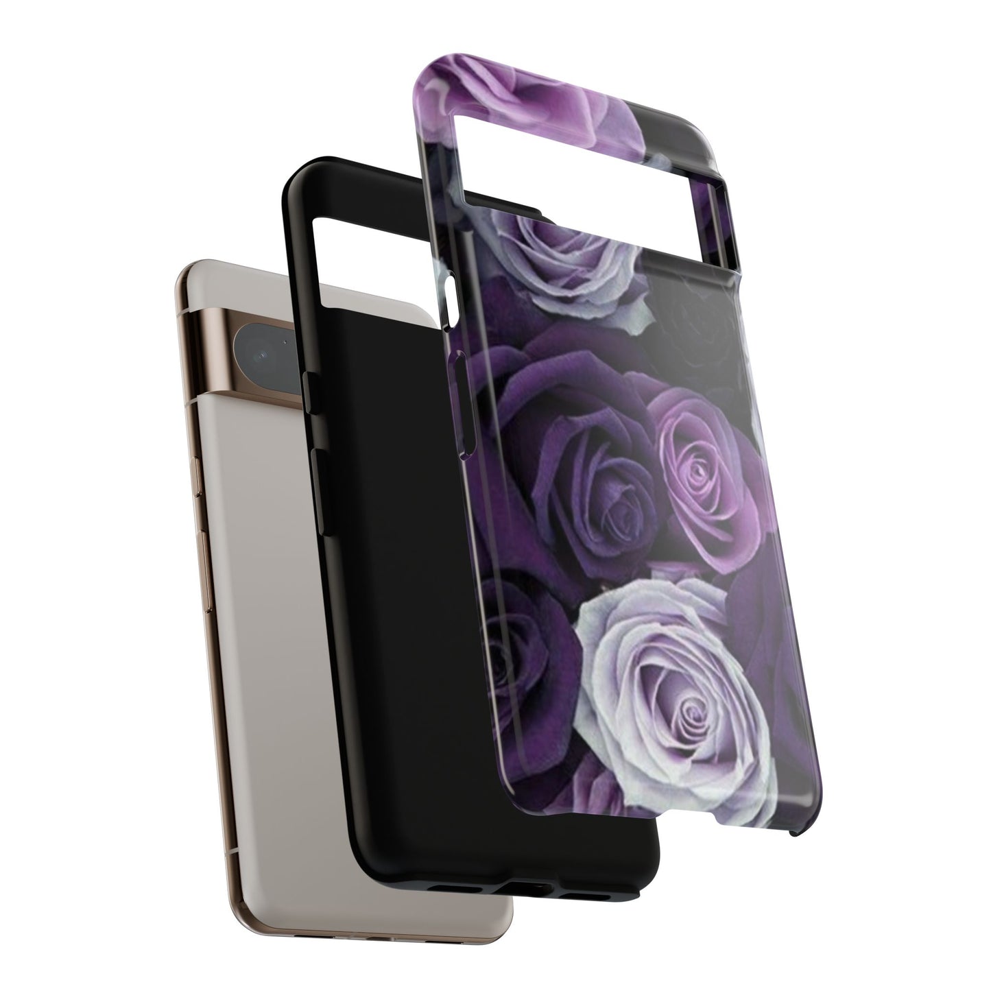 Purple Roses Tough Phone Case