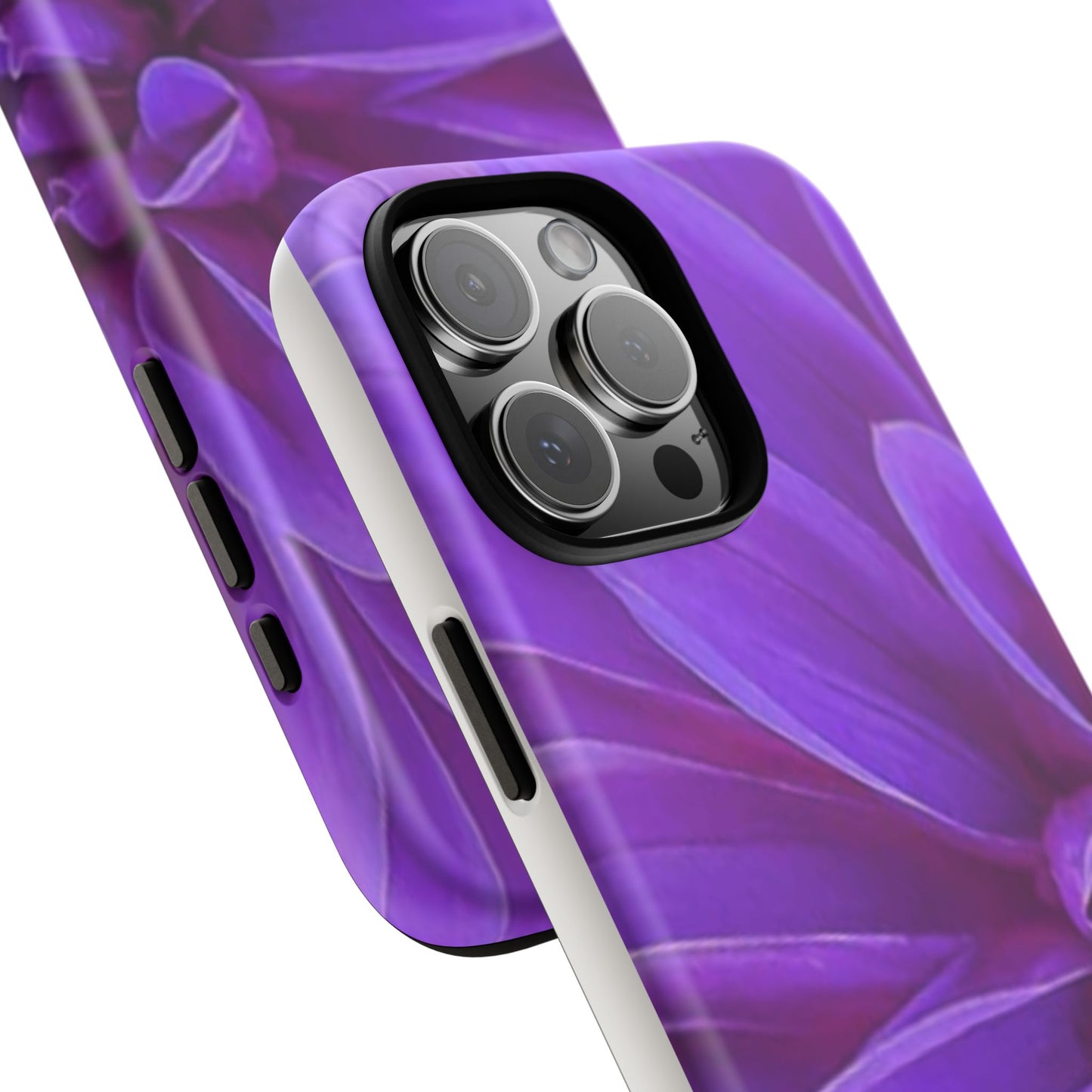 Purple Dahlia Tough Phone Case